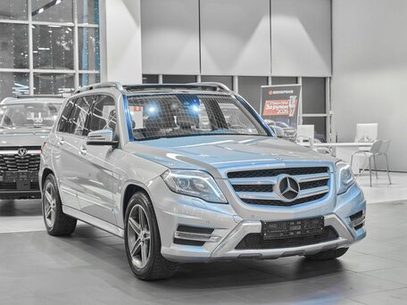 2014 Mercedes-Benz GLK-Класс 250 I (X204) Рестайлинг, серебристый, 1699000 рублей, вид 1
