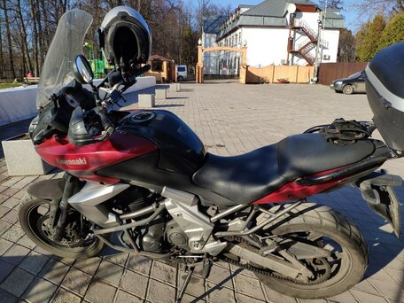 2013 Kawasaki Versys 650, пурпурный, 450000 рублей, вид 2