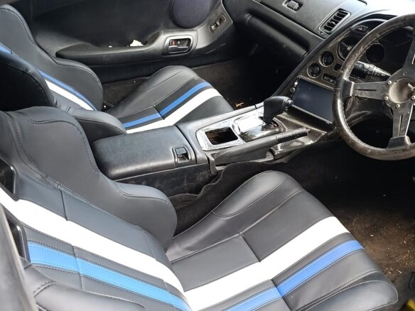 1995 Toyota Supra IV (A80), синий - вид 1