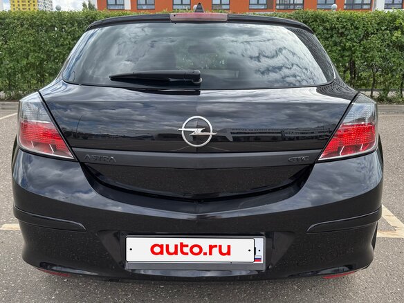 2010 Opel Astra GTC H Рестайлинг, чёрный, 590000 рублей - вид 8