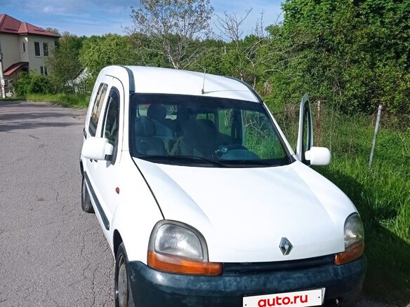 2001 Renault Kangoo I, белый, 375000 рублей - вид 1