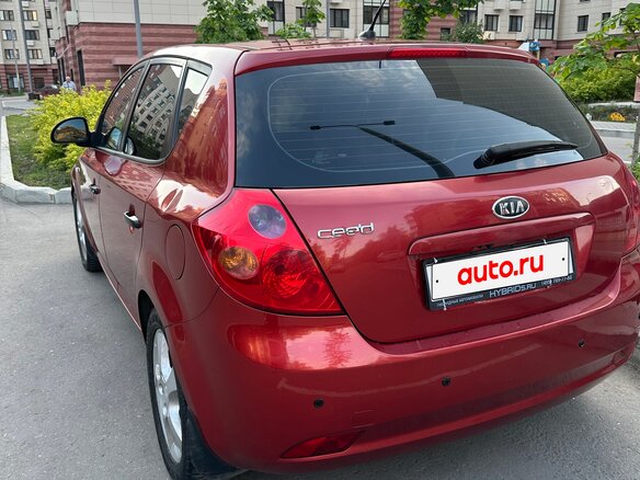 2007 Kia Ceed I, красный, 499999 рублей - вид 8