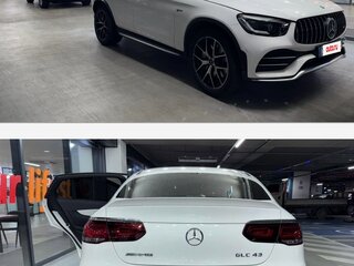 2022 Mercedes-Benz GLC Coupe AMG 43 AMG I (C253) Рестайлинг, белый, 9170000 рублей, вид 4