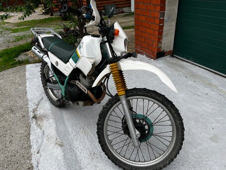 1990 Yamaha XT225 Serow, белый, 200000 рублей, вид 5