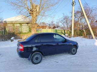 2008 Lada (ВАЗ) Kalina I, синий, 242000 рублей, вид 2