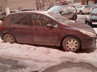 2006 Peugeot 307 I Рестайлинг, фиолетовый, 355000 рублей, вид 1