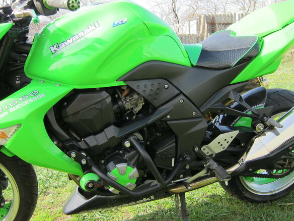2008 Kawasaki Z 1000, зелёный, 785000 рублей - вид 1