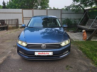 2015 Volkswagen Passat B8, голубой, 1811524 рублей, вид 2