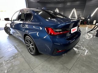 2021 BMW 3 серии 318d VII (G2x), синий, 3700000 рублей, вид 5