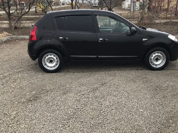 2009 Dacia Sandero I, чёрный, 500000 рублей - вид 1