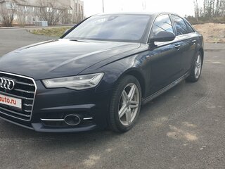 2016 Audi A6 IV (C7) Рестайлинг, чёрный, 2500000 рублей, вид 2