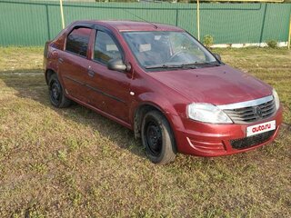 2012 Renault Logan I Рестайлинг, красный, 300000 рублей, вид 1