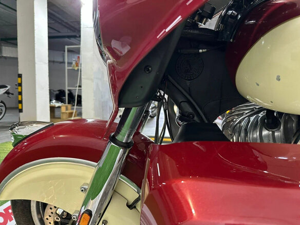 2015 Indian Roadmaster, красный, 920000 рублей - вид 38