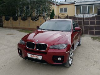 2009 BMW X6 35i 6-speed I (E71), красный, 1900000 рублей, вид 1