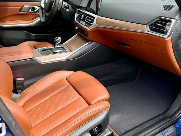 2020 BMW 3 серии 330e VII (G2x), голубой, 3503582 рублей - вид 26