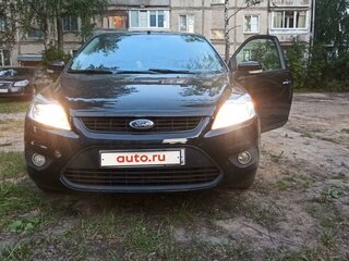 2008 Ford Focus II Рестайлинг, чёрный, 485000 рублей, вид 1