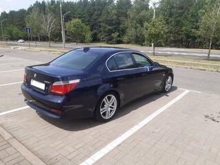 2005 BMW 5 серии 525i V (E60/E61), синий, 785840 рублей, вид 4