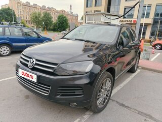 2013 Volkswagen Touareg II, чёрный, 2500000 рублей, вид 1