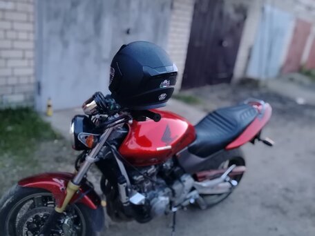 1999 Honda CB 650F, пурпурный, 350000 рублей, вид 1