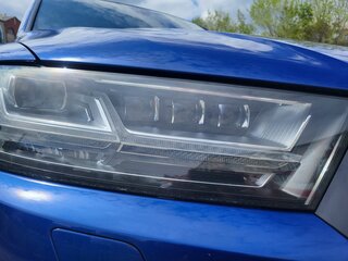 2016 Audi Q7 II (4M), синий, 4200000 рублей, вид 3
