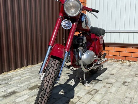 1973 Jawa 350/360, красный, 405000 рублей, вид 4