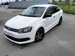 2014 Volkswagen Polo V, белый, 1050000 рублей, вид 1
