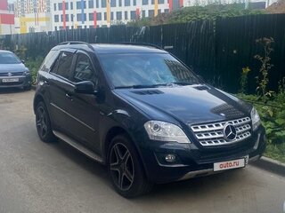 2008 Mercedes-Benz M-Класс 320 II (W164) Рестайлинг, чёрный, 1650000 рублей, вид 3