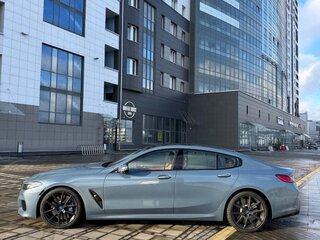2020 BMW 8 серии Gran Coupe M850i xDrive II (G14/G15/G16), синий, 4950000 рублей, вид 4