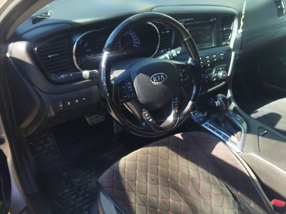 2012 Kia Optima III, серый, 1480000 рублей - вид 7