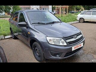 2017 Lada (ВАЗ) Granta I, серебристый, 640000 рублей, вид 1