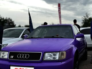 1992 Audi 100 S4 IV (C4), фиолетовый, 700000 рублей, вид 1