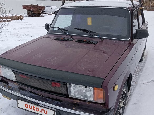 2007 Lada (ВАЗ) 21053-20, пурпурный, 130000 рублей - вид 1