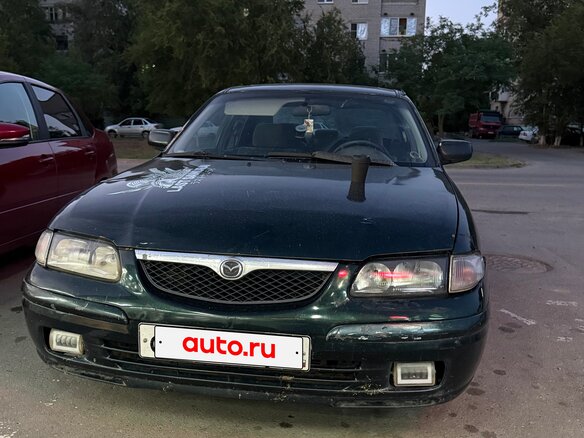 1997 Mazda 626 V (GF), зелёный, 200000 рублей