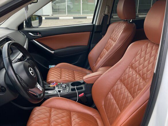 2015 Mazda CX-5 I Рестайлинг, белый, 1700000 рублей - вид 12