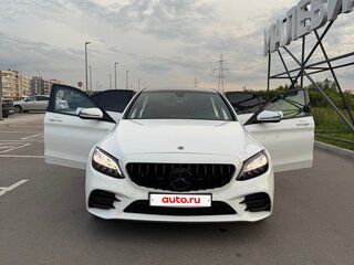 2020 Mercedes-Benz C-Класс 180 IV (W205) Рестайлинг, белый, 3500000 рублей, вид 2