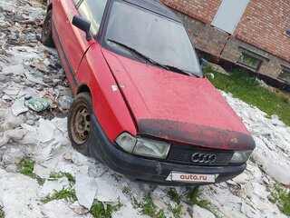 1988 Audi 80 IV (B3), красный, 70000 рублей, вид 2