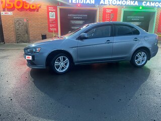 2012 Mitsubishi Lancer X Рестайлинг, серый, 525000 рублей, вид 5