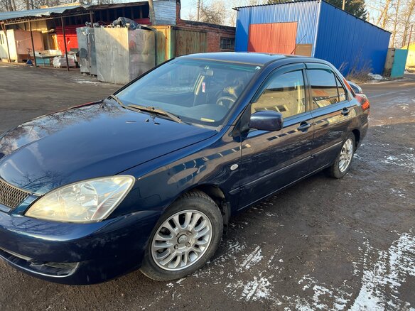 2006 Mitsubishi Lancer IX Рестайлинг, синий, 420000 рублей - вид 4