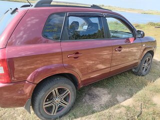2007 Hyundai Tucson I, красный, 600000 рублей, вид 3