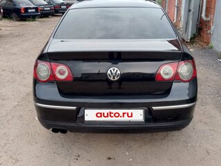 2008 Volkswagen Passat B6, чёрный, 400000 рублей, вид 4