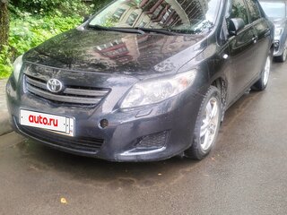 2008 Toyota Corolla X (E140, E150), чёрный, 770000 рублей, вид 3