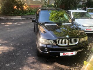 2004 BMW X5 3.0d I (E53) Рестайлинг, чёрный, 1350000 рублей, вид 1