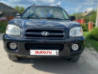 2008 Hyundai Santa Fe Classic Classic, чёрный, 850000 рублей, вид 1