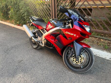 1998 Kawasaki ZX-6 Ninja, красный, 350000 рублей, вид 1