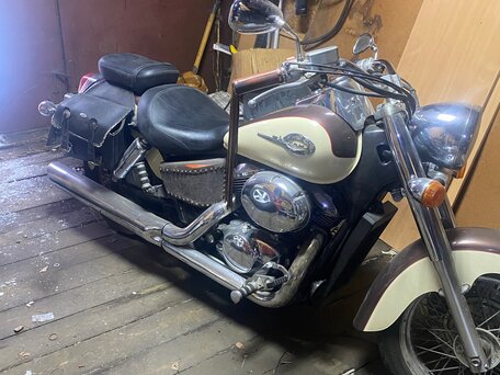 1996 Honda Shadow 750, коричневый, 520000 рублей, вид 5