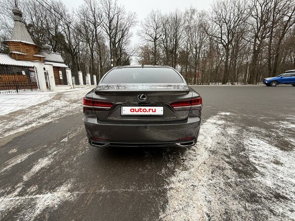 2018 Lexus LS 500 V, серый, 4900000 рублей - вид 9