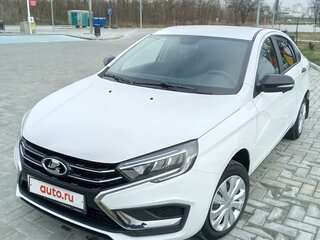 2024 Lada (ВАЗ) Vesta I Рестайлинг (NG), белый, 1420000 рублей, вид 2
