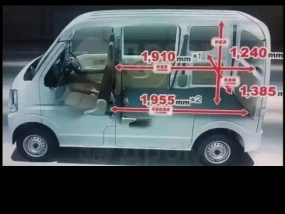 2001 Mitsubishi Town Box Wide I, белый - вид 15