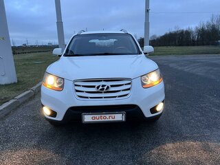 2010 Hyundai Santa Fe II Рестайлинг, белый, 1650000 рублей, вид 1