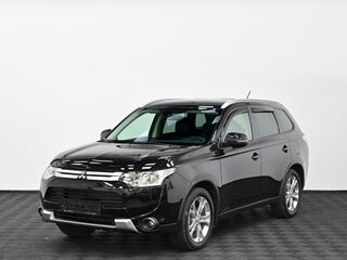 2014 Mitsubishi Outlander III, чёрный, 1175000 рублей, вид 3